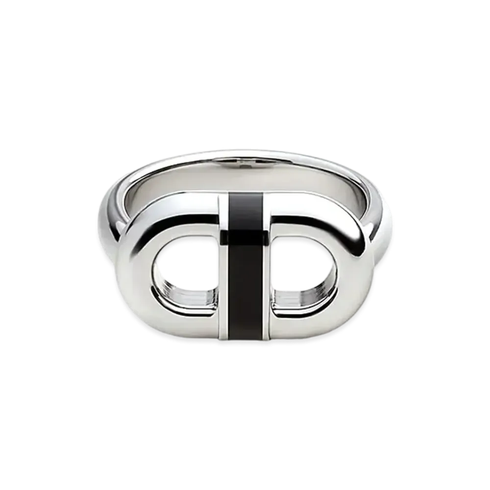 Hermes Maillon Ring "Noir"