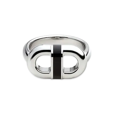 Hermes Maillon Ring "Noir"