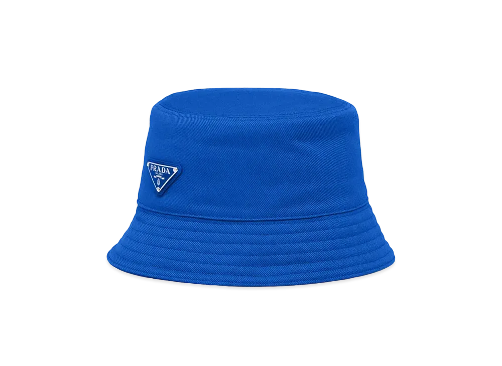 PRADA Drill Bucket Hat "Light Blue"