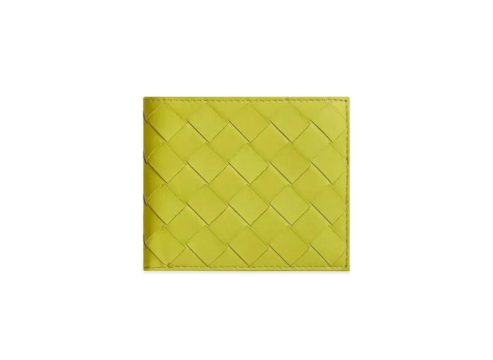 Bottega Veneta Bifold Wallet "Kiwi/Camping"