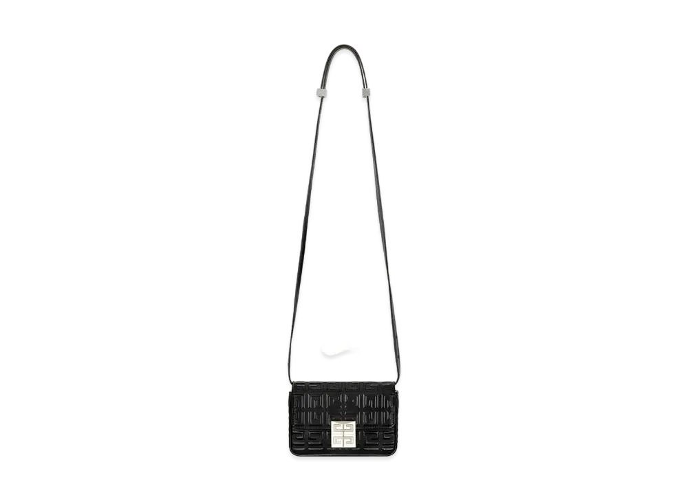 GIVENCHY Small 4G Bag in 4G Patent Leather "Black"