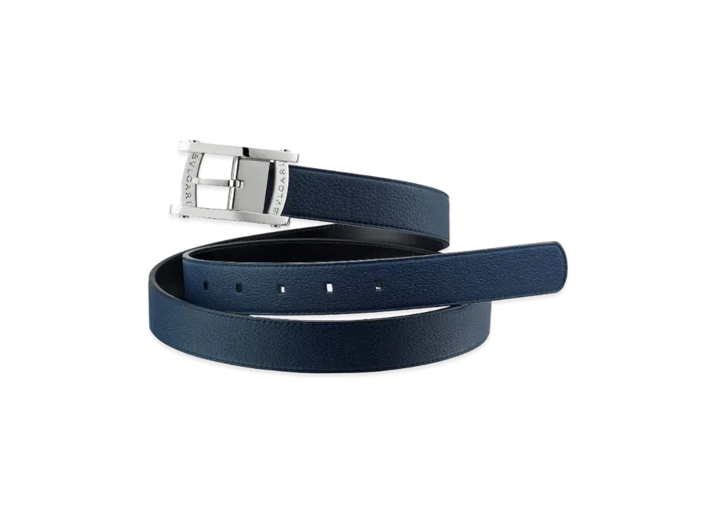 BVLGARI Assioma Belt "Blue"