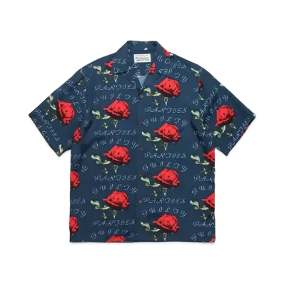 WACKO MARIA PARADISE TOKYO Summer Festival Hawaiian Shirt "Navy"