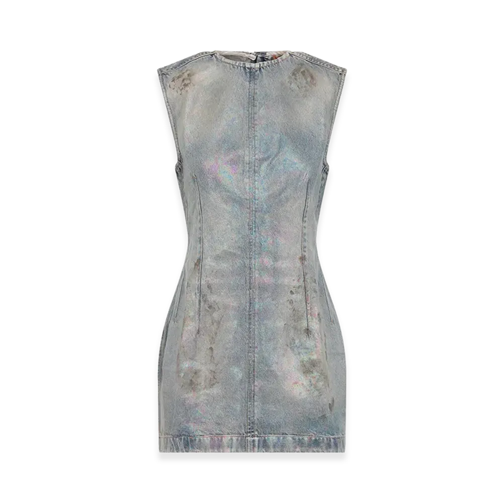 Acne Studios Women's Mini Dress Denim "Blue"