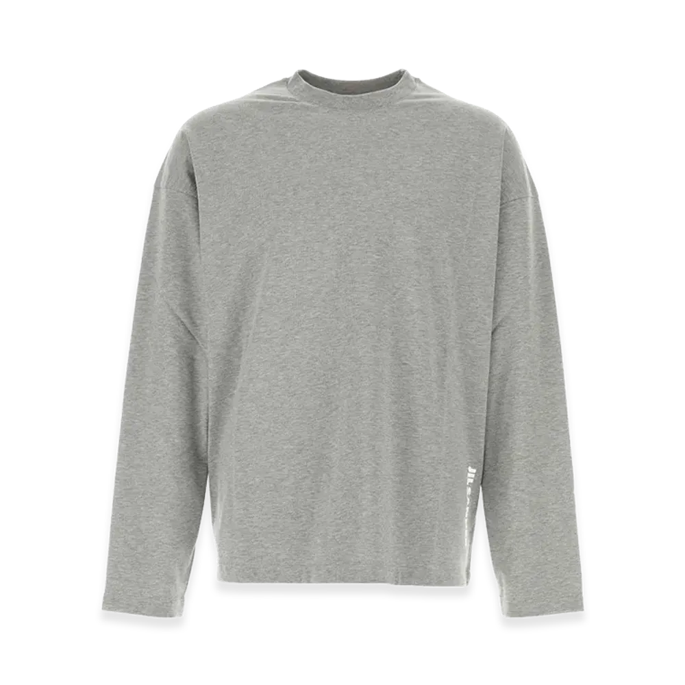Jil Sander Cotton T-Shirt "Gray"