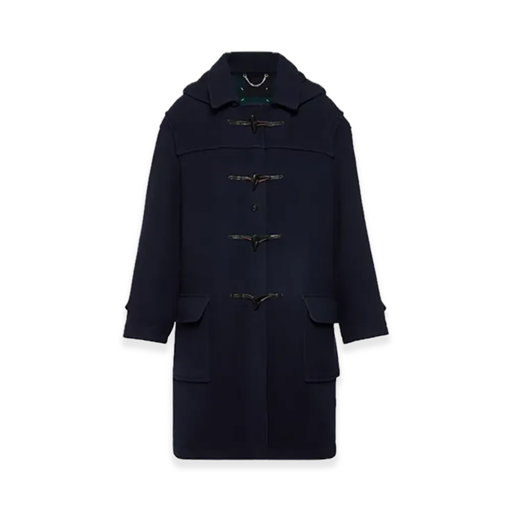 Maison Margiela Reversible Wool Coat "Blue"