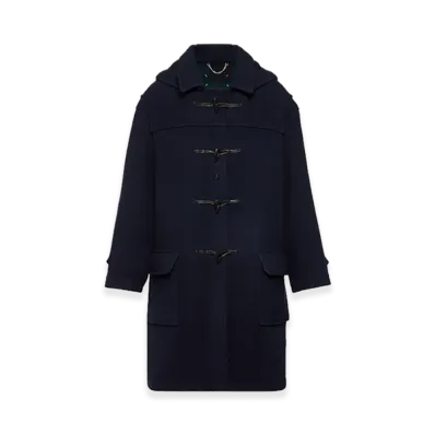 Maison Margiela Reversible Wool Coat "Blue"