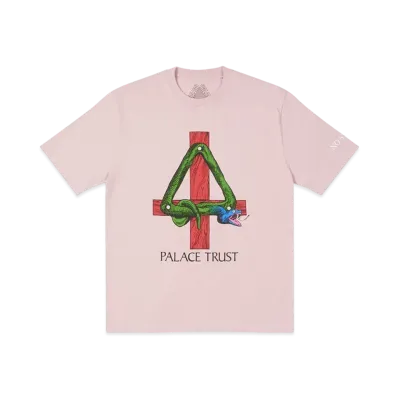 PALACE TRUST PALACE T-SHIRT "Light Pink"