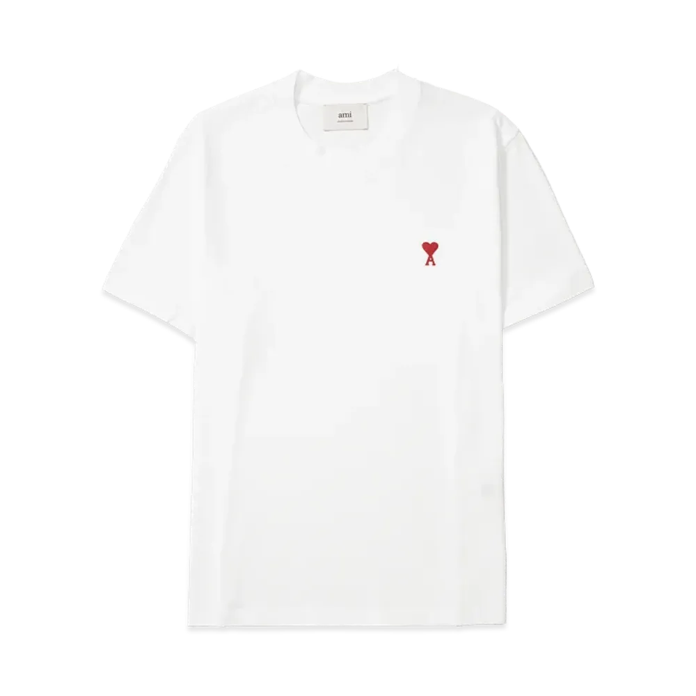 AMI PARIS De Coeur T-Shirt "White"