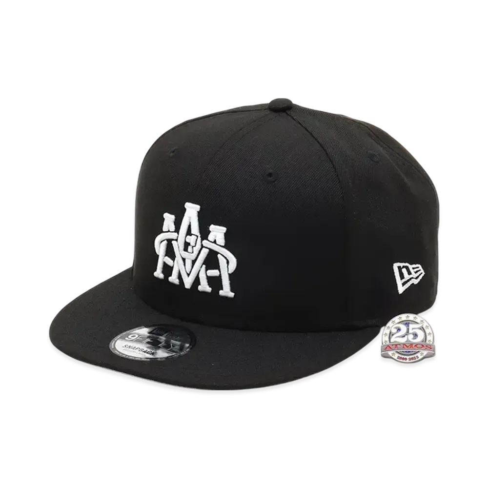 NEW ERA x atmos 9Fifty Snap Back "Black"