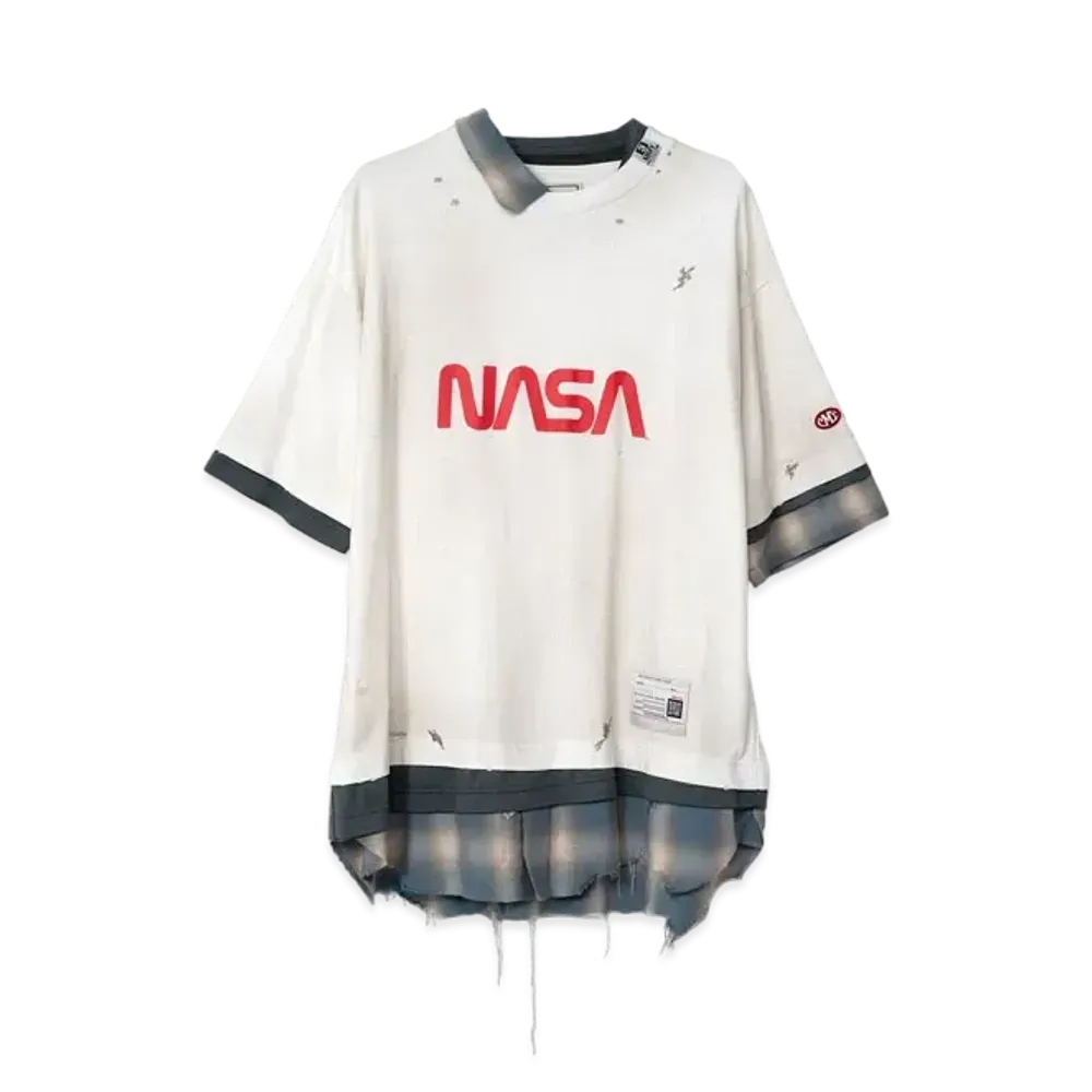 Maison MIHARA YASUHIRO Triple Layered T-shirt "White"