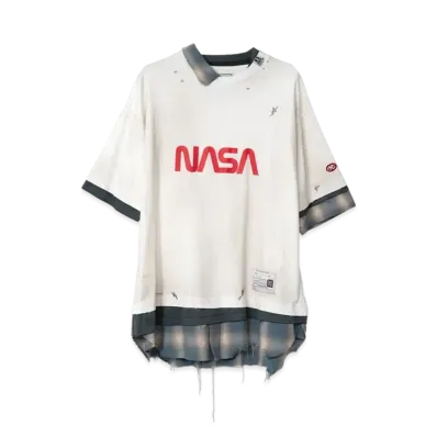 Maison MIHARA YASUHIRO Triple Layered T-shirt "White"