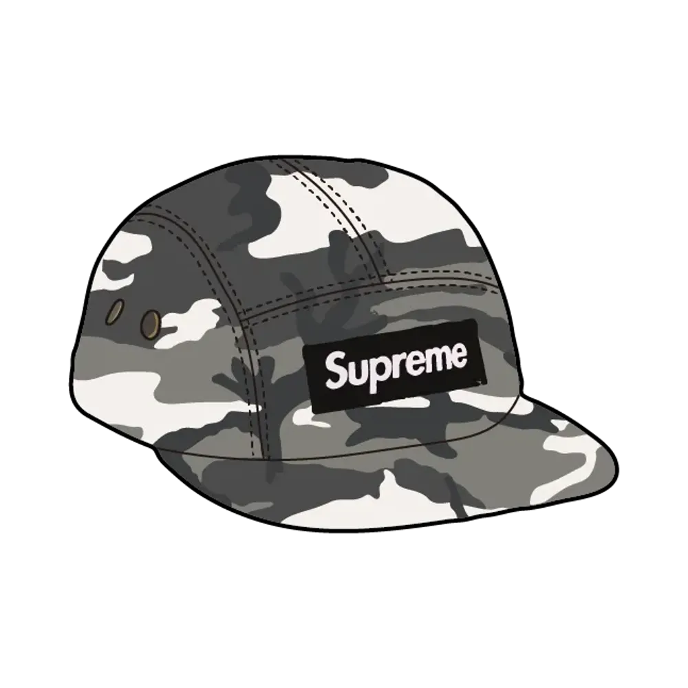 Supreme Military Camp Cap "Snow Camo"