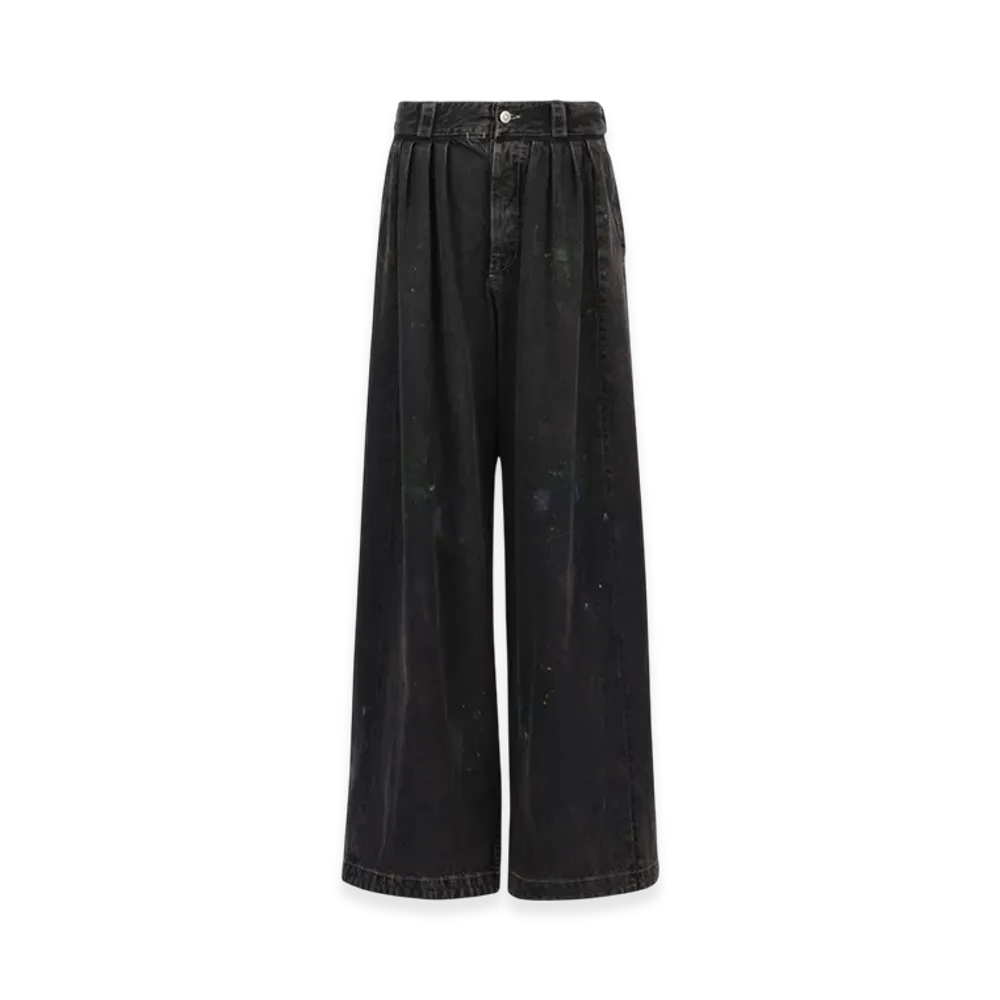 Maison Margiela Women's Pleated Trousers "Black"