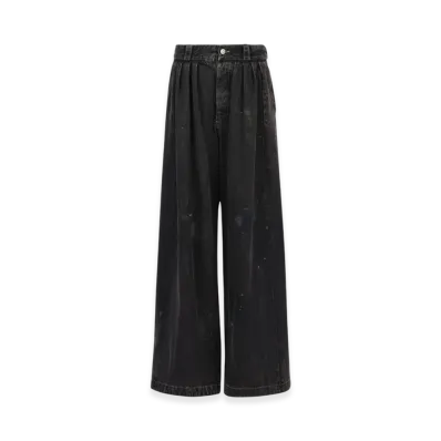 Maison Margiela Women's Pleated Trousers "Black"