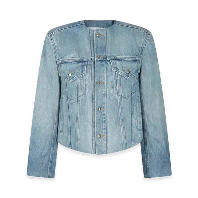 CELINE Women's Jackets "Melon Blue"