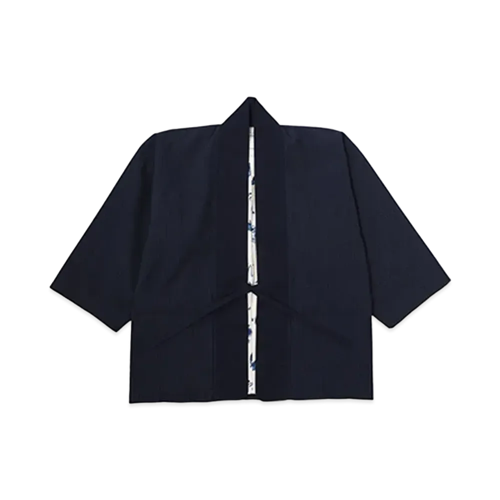 visvim KIYARI JKT SANTOME (MAWATA SILK) "Navy"