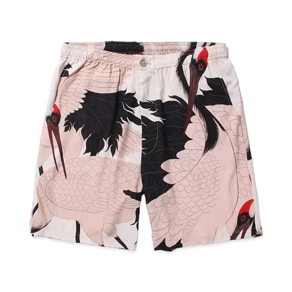 APHRODITEGANG Gakkin x Budspool Akame Tsuru Short Pant "White"