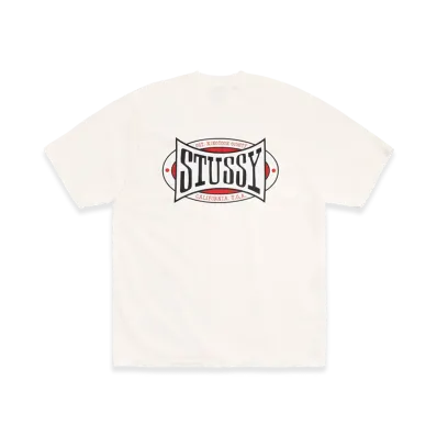 Stussy Champion Oval Tee Pigment Dyed "Natural"