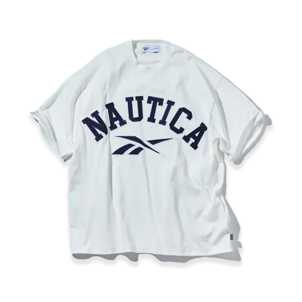 Reebok x NAUTICA Arch Logo Tee "White"