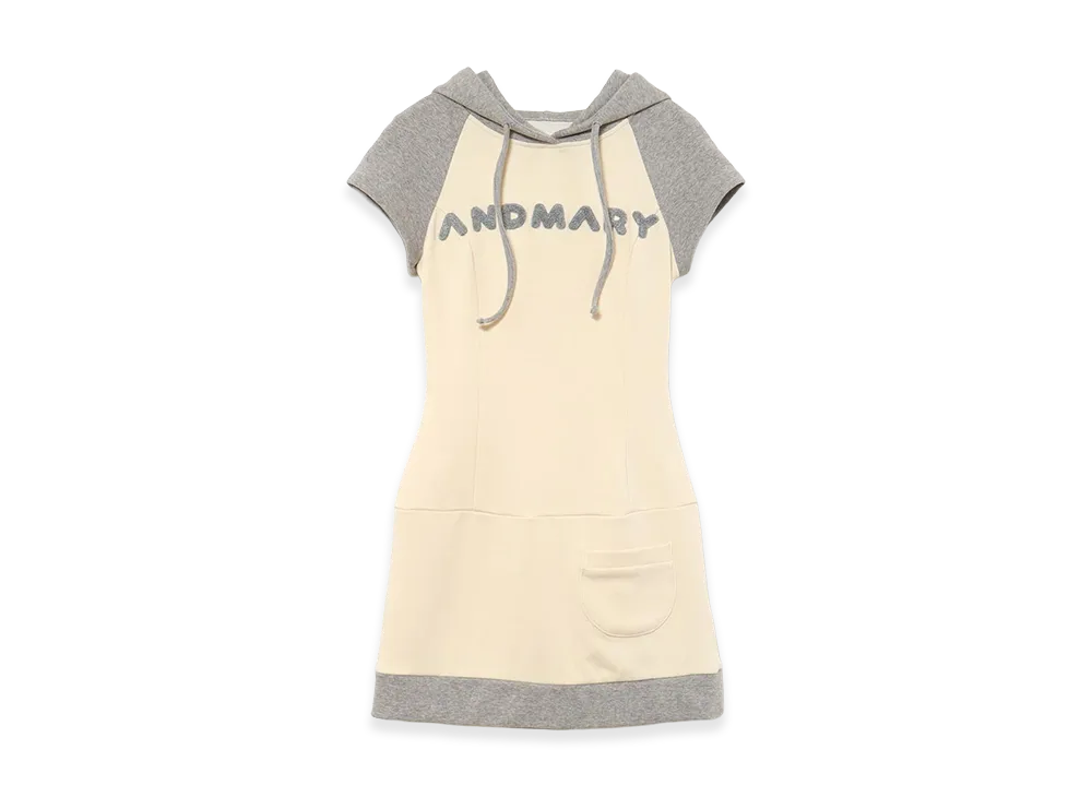 ANDMARY Women's Mary Logo Mini Dress 