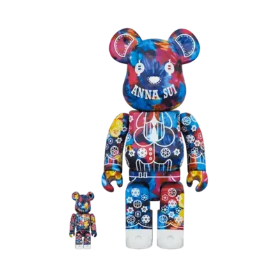 Bearbrick x ANNA SUI x M / mika ninagawa 100% & 400%