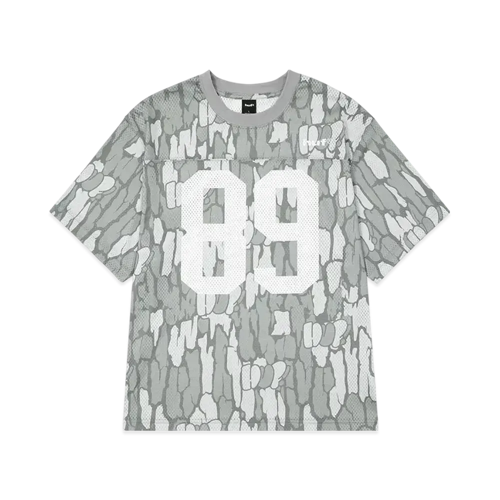 HUF Eightynine Mesh Football Crew "Grey Camo"