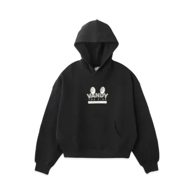 X-Girl x VANDY THE PINK Sweat Hoodie "Black"