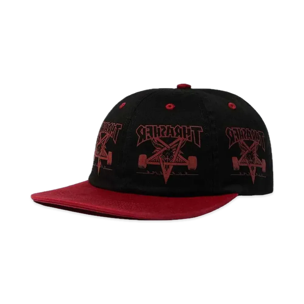 Supreme x THRASHER 6-Panel "Black"