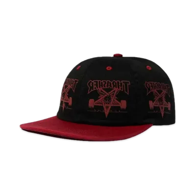 Supreme x THRASHER 6-Panel "Black"