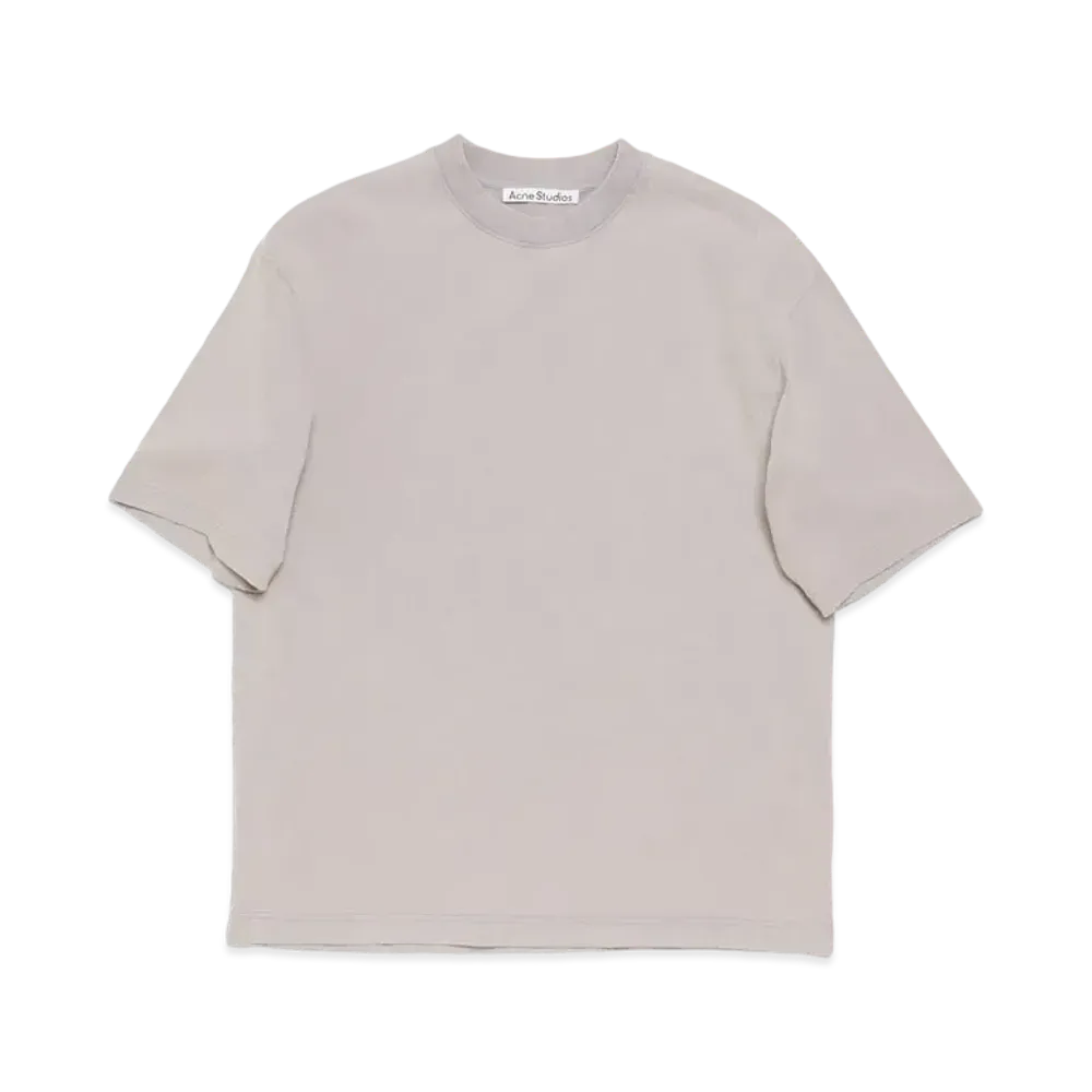 Acne Studios Crew Neck T-Shirt - Relaxed Fit "Dusty Purple"