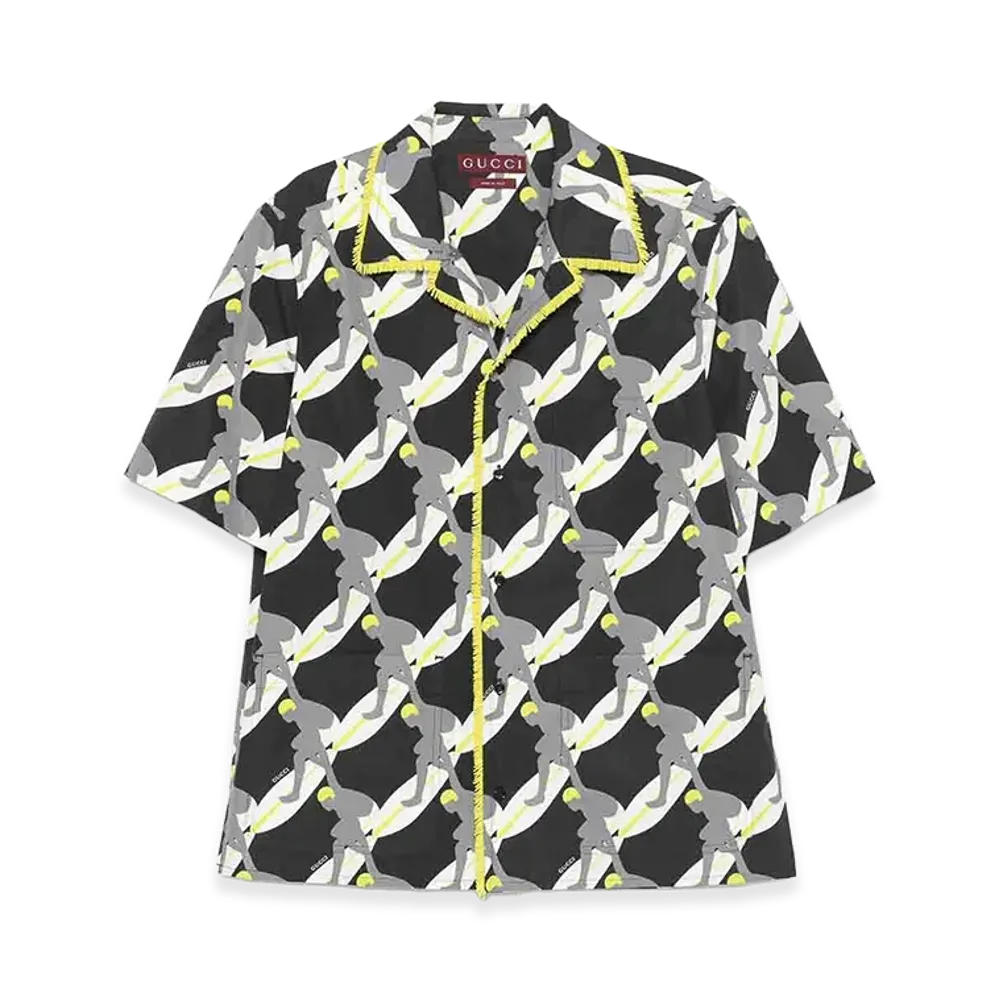 GUCCI Shirt Twisted Surf On Pop Prt "Printed"