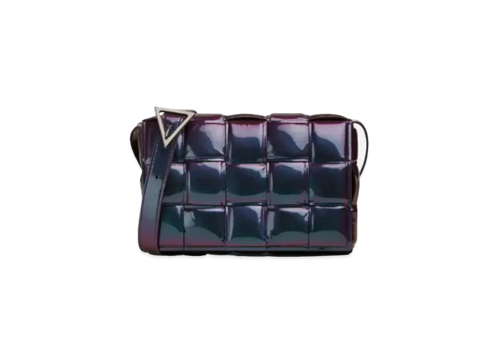 Bottega Veneta Cassette Padded Crossbody Bag "Holographic"