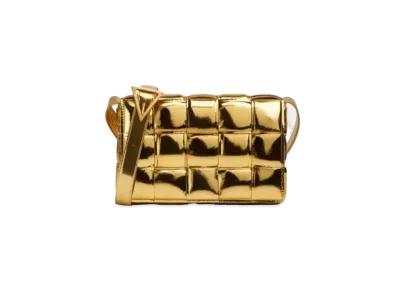 Bottega Veneta Cassette Crossbody Bag "Gold"