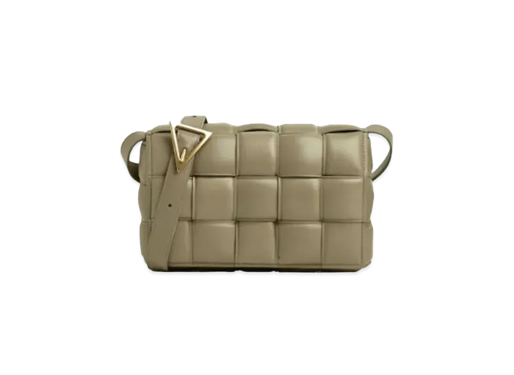 Bottega Veneta Padded Cassette Crossbody Bag "Taupe"