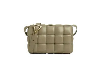 Bottega Veneta Padded Cassette Crossbody Bag "Taupe"