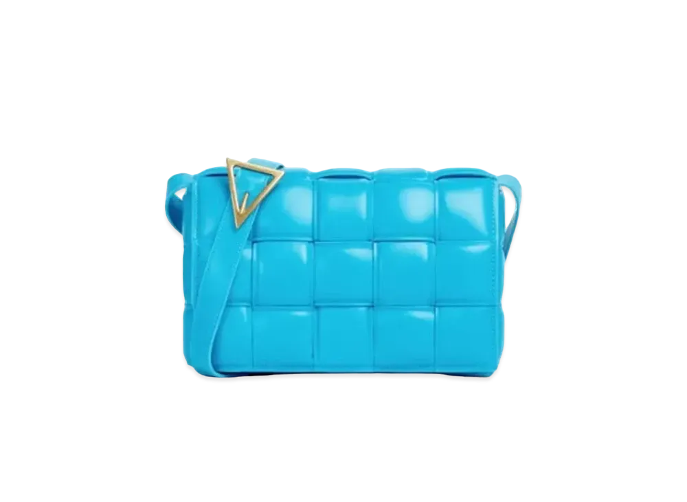 Bottega Veneta Intrecciato Leather Crossbody Bag "Pool"