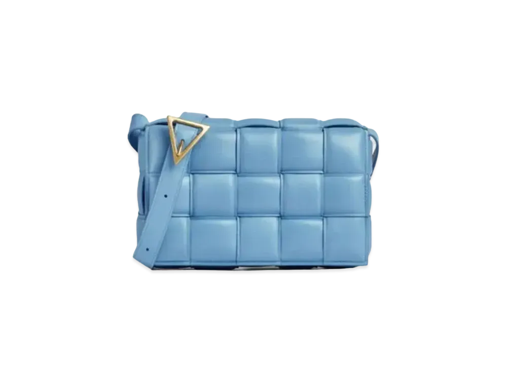 Bottega Veneta Padded Cassette Crossbody Bag "Blue"
