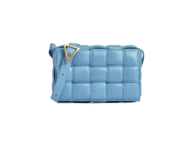 Bottega Veneta Padded Cassette Crossbody Bag "Blue"