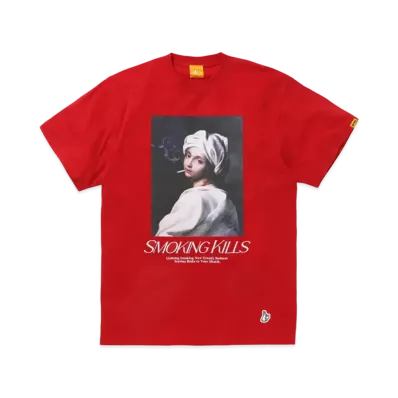 FR2 Smoking Art T-shirt "Red"