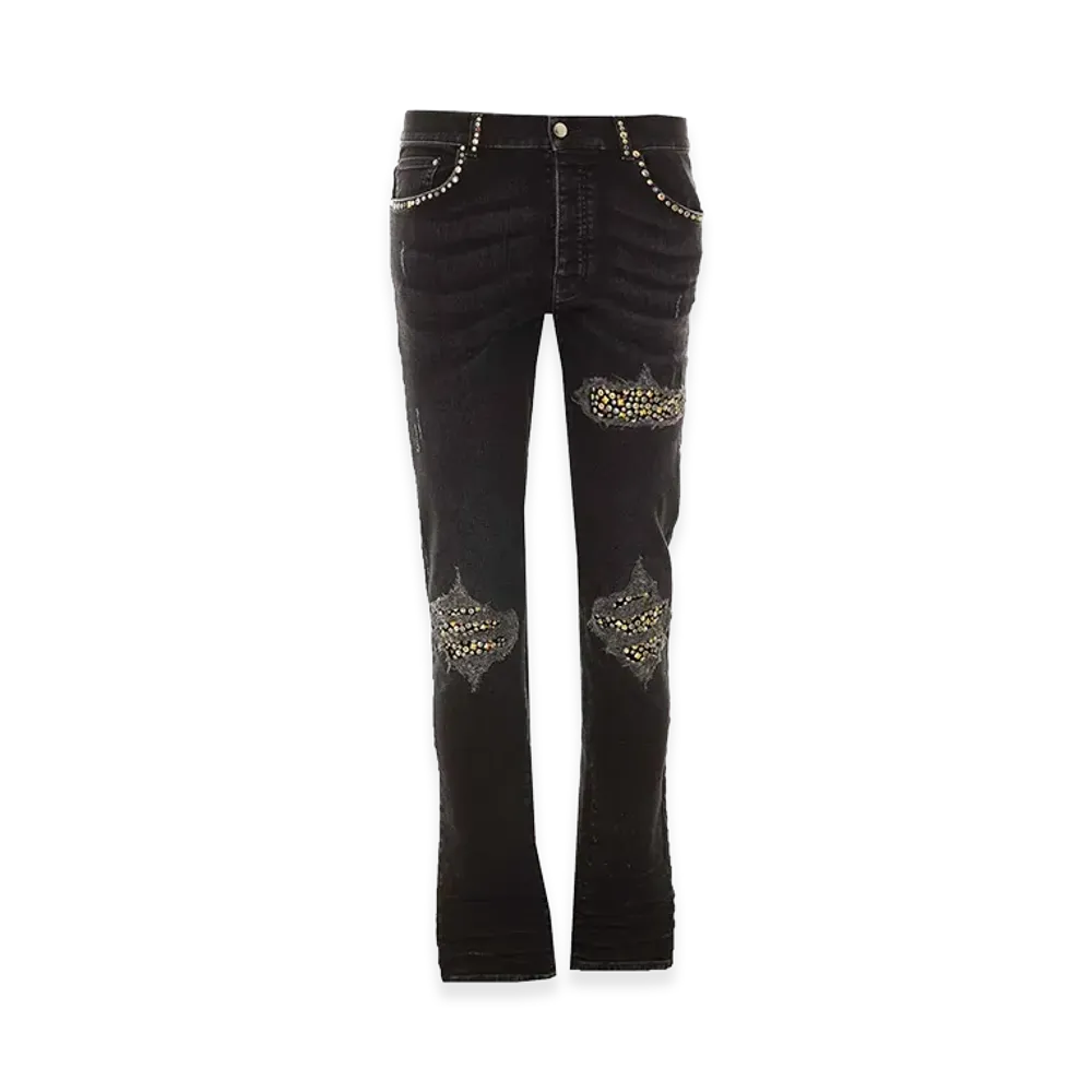 AMIRI Vintage Black Studs MX1 Jeans "Black"