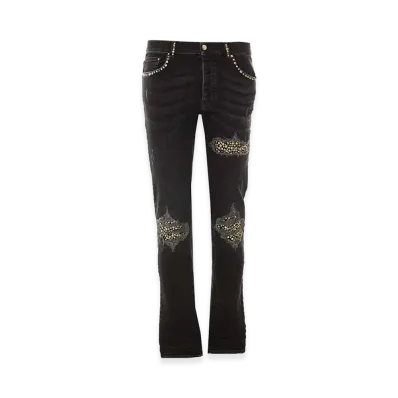 AMIRI Vintage Black Studs MX1 Jeans "Black"