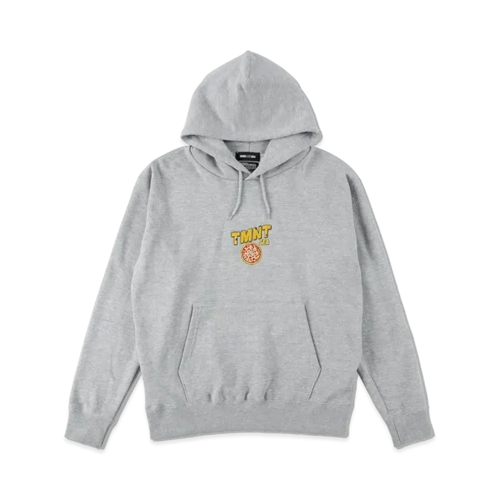 WIND AND SEA x TMNT (PIZZA TIME) HOODIE "Gray"