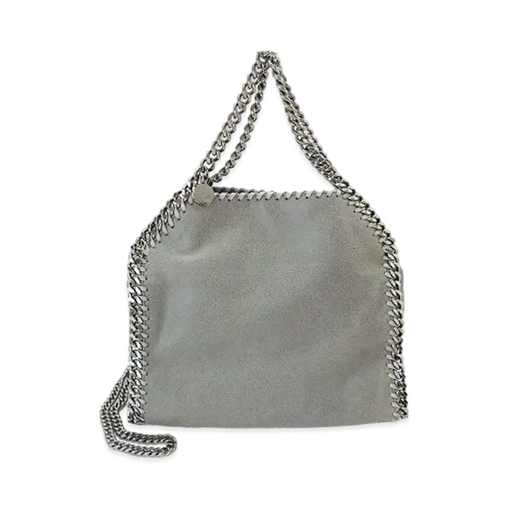 STELLA McCARTNEY Farabella Mini Tote "Light Gray"