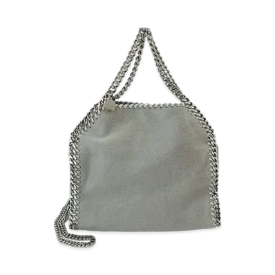 STELLA McCARTNEY Farabella Mini Tote "Light Gray"