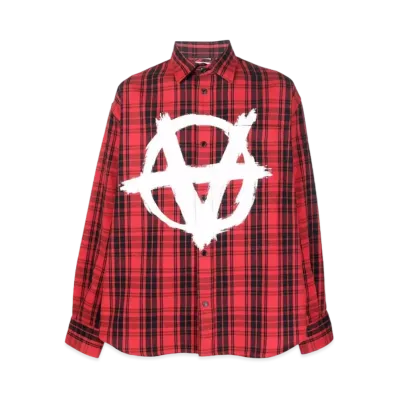 VETEMENTS Logo Shirts "Red"