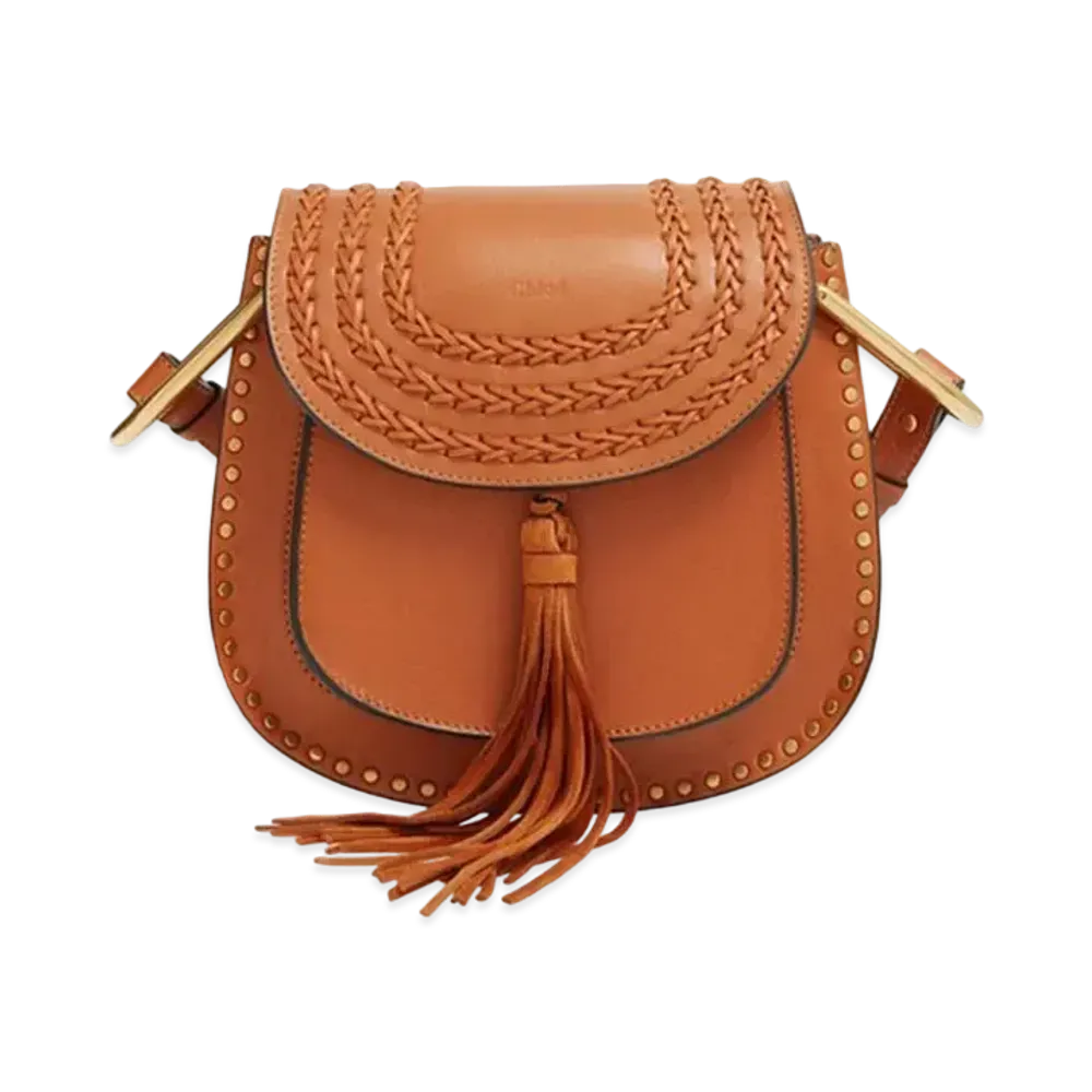 Chloe Hudson Leather Shoulder Bag "Brown"