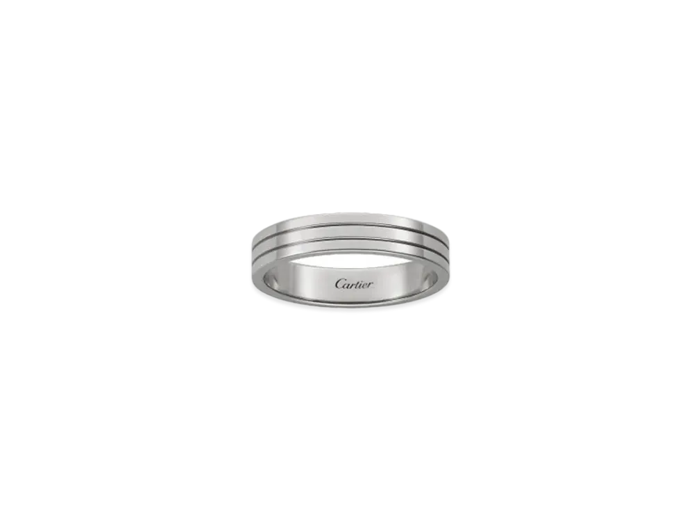 Cartier Vendome Louis Cartier Wedding Band