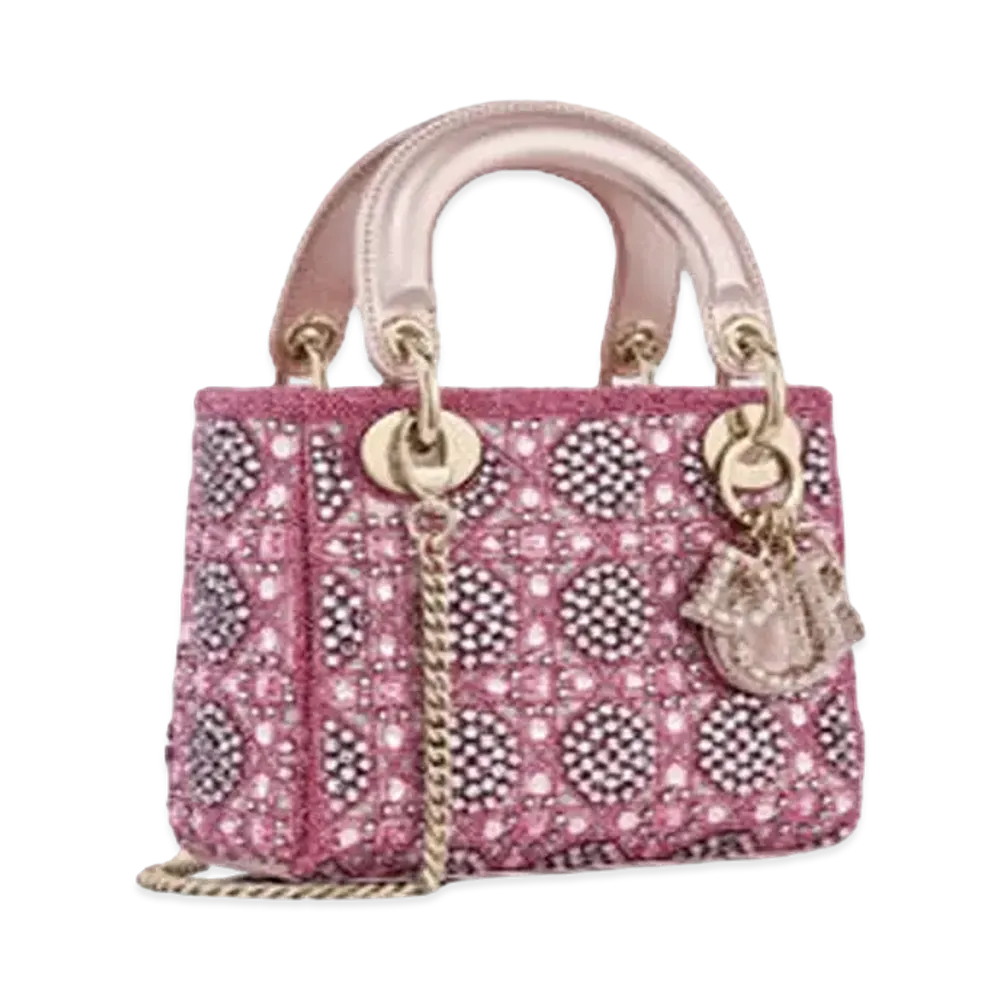 Dior Mini Lady Dior Bag "Pink"