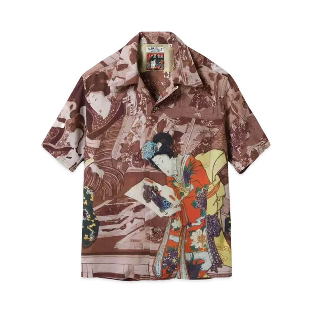 SUN SURF x Kuniyoshi Utagawa Special Edition Ima-Sama Mitateshi Agriculture, Industry And Commerce/Merchant "Brown"